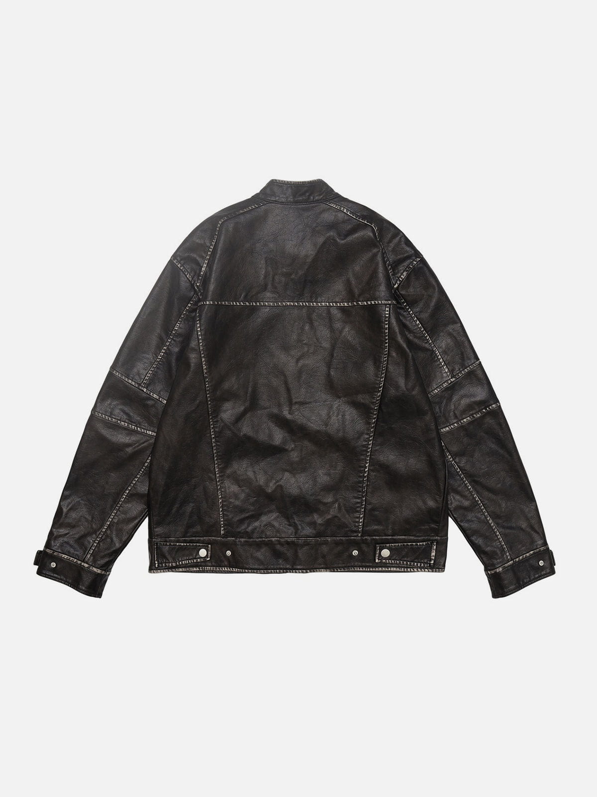 Aelfric Eden Stitch Faux Leather Jacket