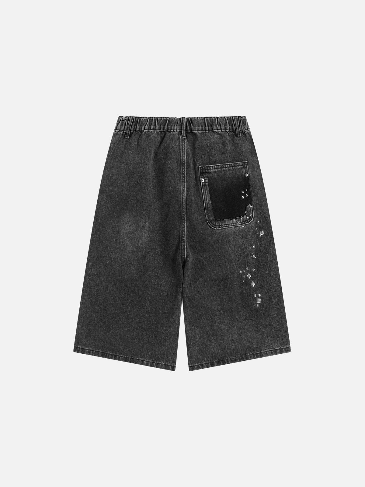Aelfric Eden Rhinestone Washed Jorts