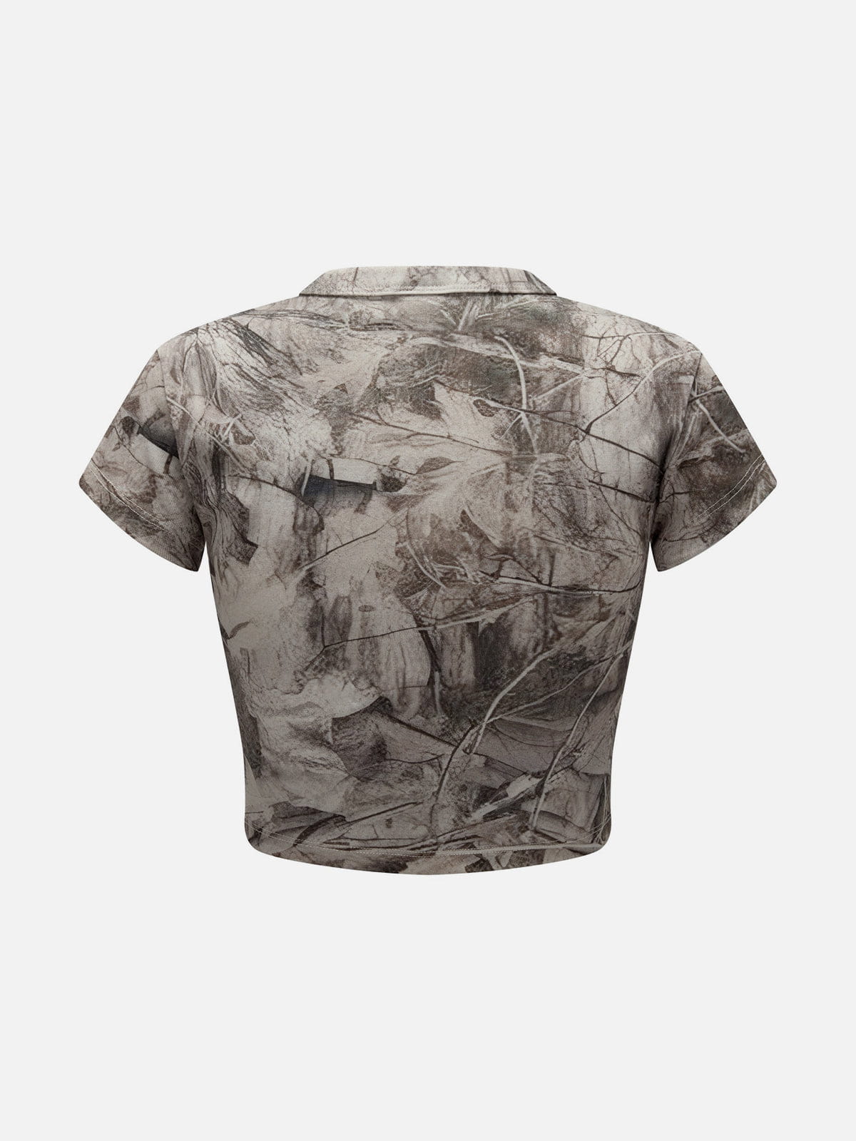 anna.outdoor CAMO Forest Cropped Baby Tee