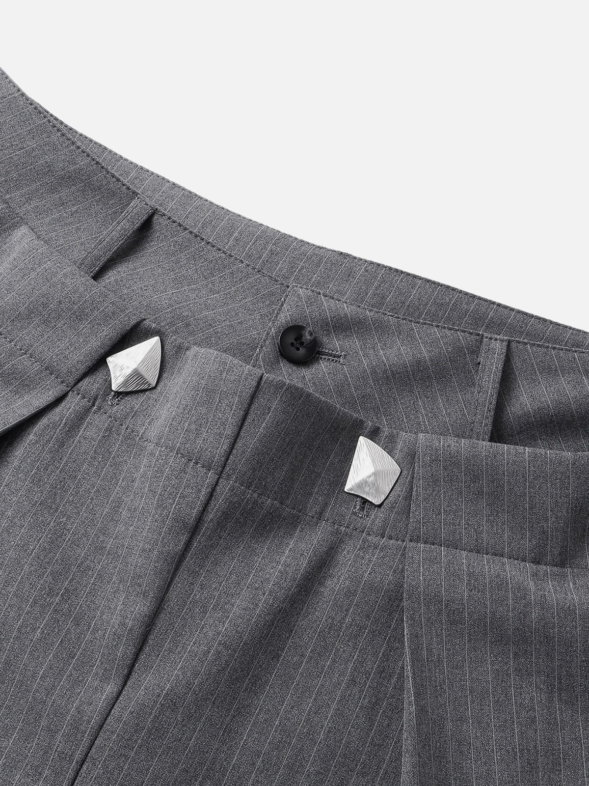 Pantalones holgados plisados de doble cintura Aelfric Eden