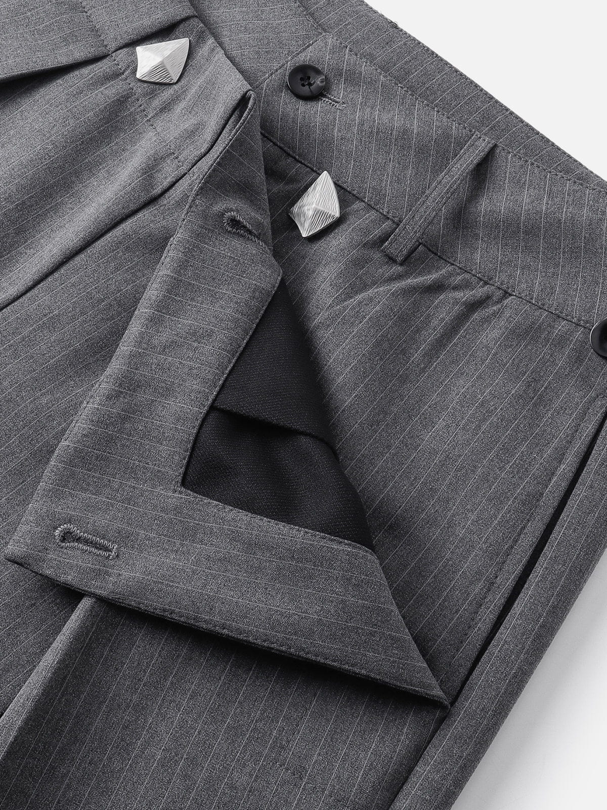 Pantalones holgados plisados de doble cintura Aelfric Eden