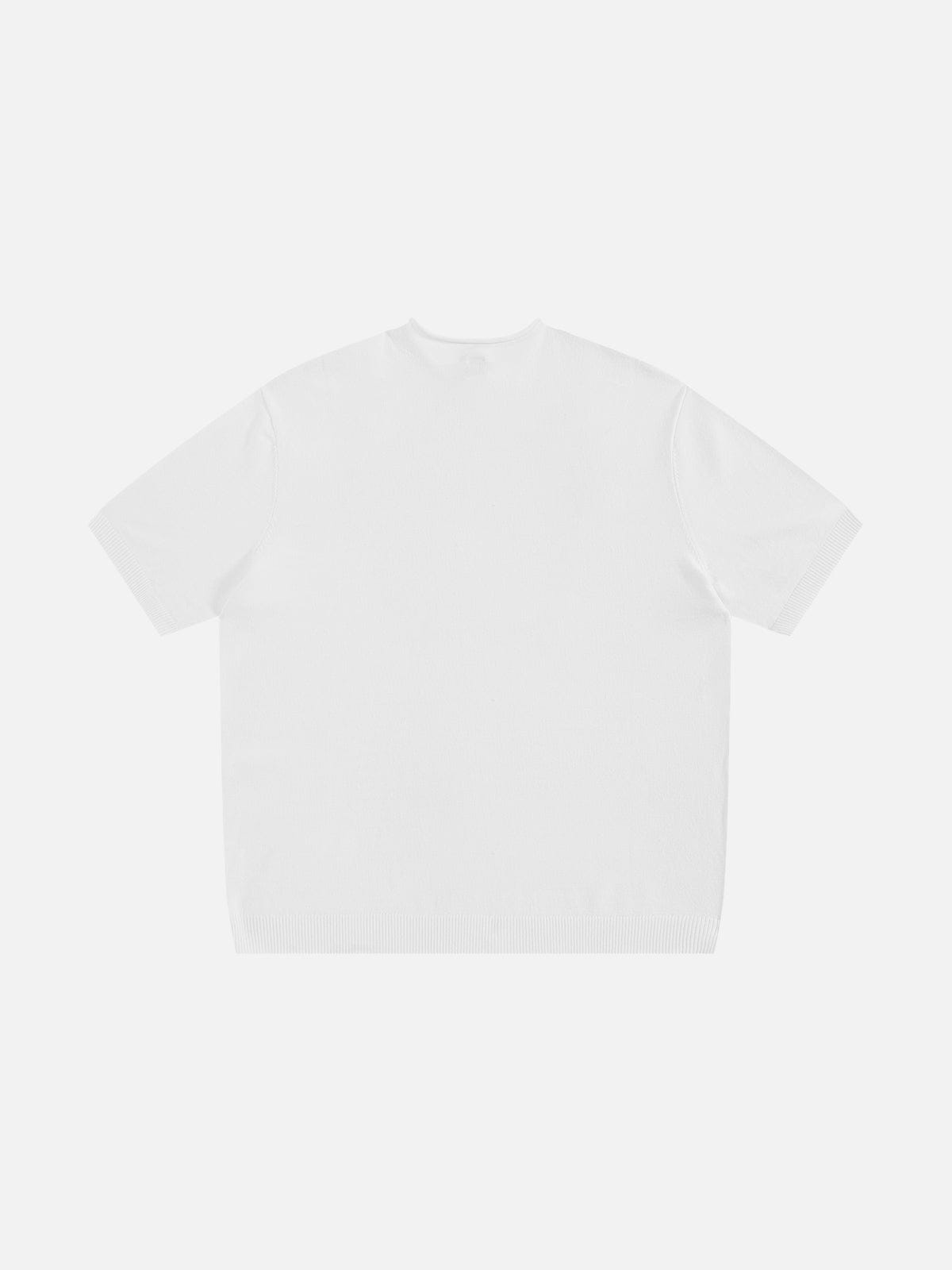 Aelfric Eden Boxy Embroidery Henley Tee