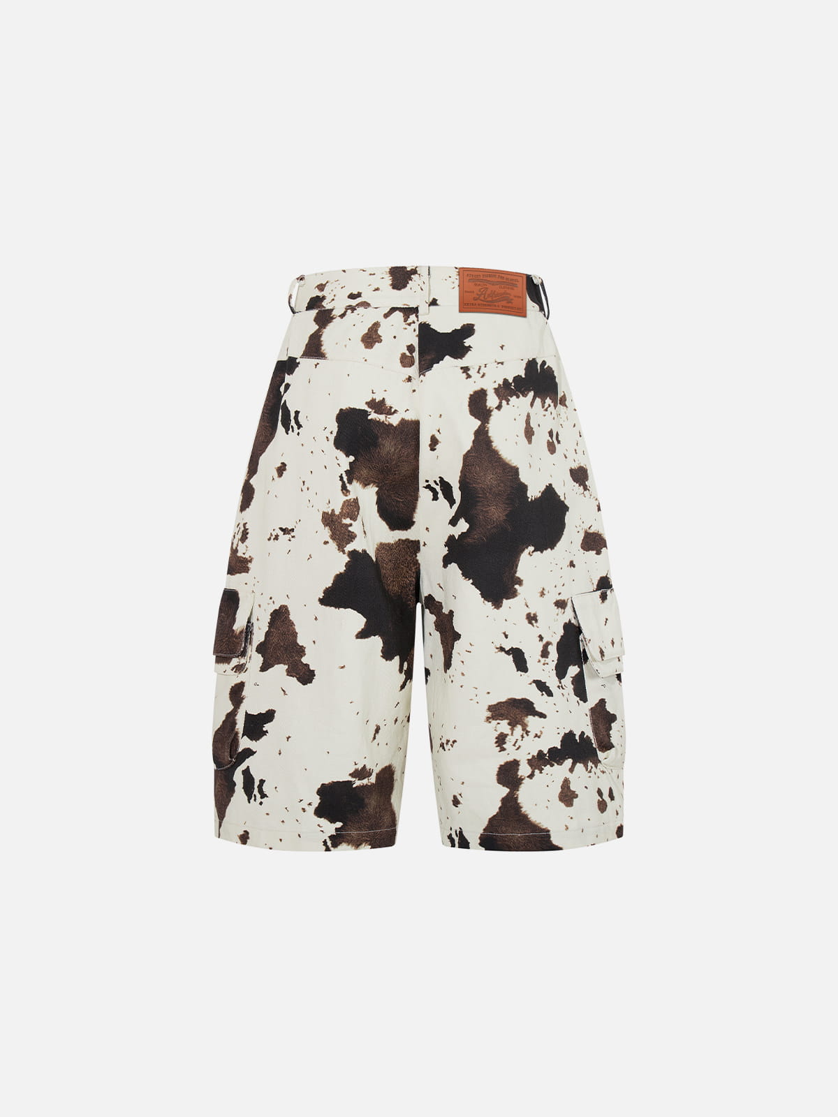 Aelfric Eden Cow Pattern Longline Jorts