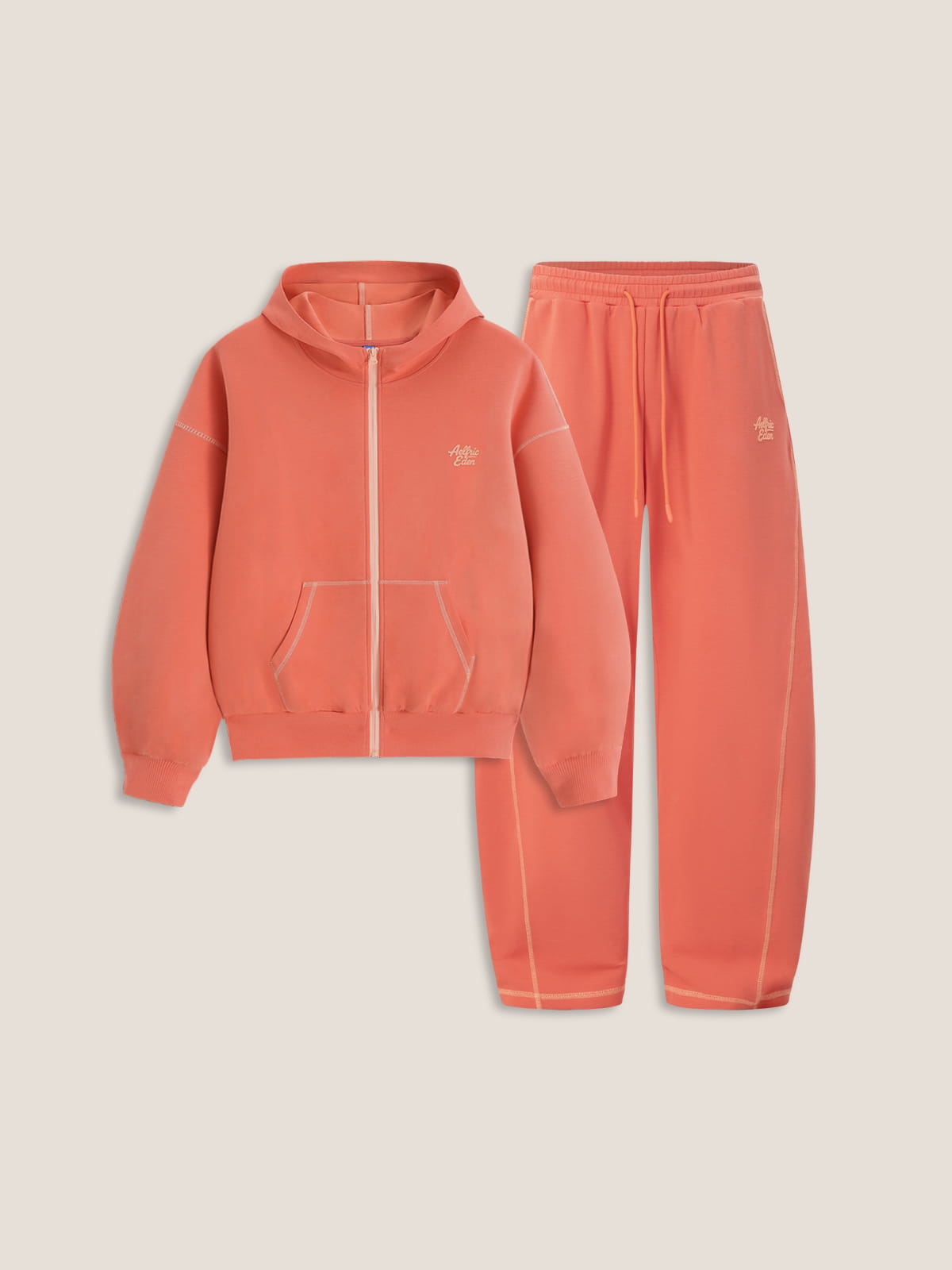 Cloud Boxy Hoodie Sets