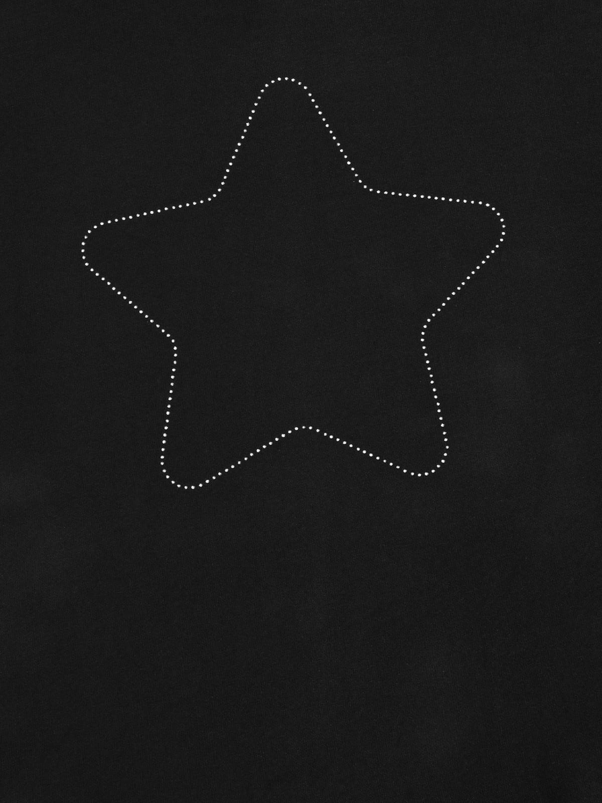 Aelfric Eden Boxy Rhinestone Star Pullover Hoodie