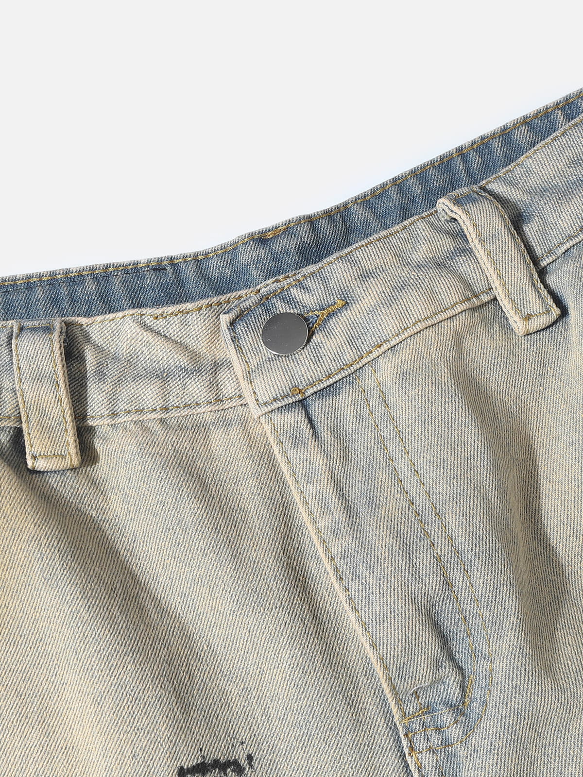 Aelfric Eden Dirty Wash Longline Jorts