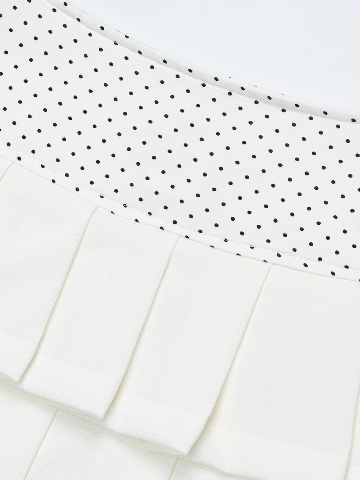 Aelfric Eden Polka Dot Pleated Skirt