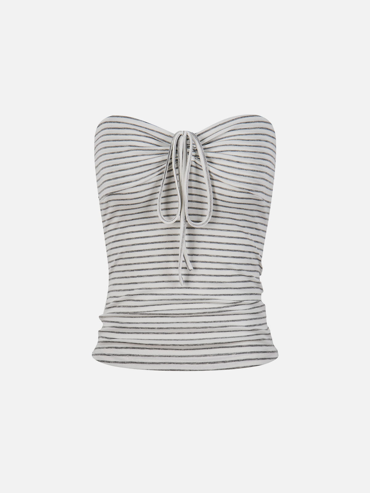 Aelfric Eden Stripe Lace-Up Tube Top