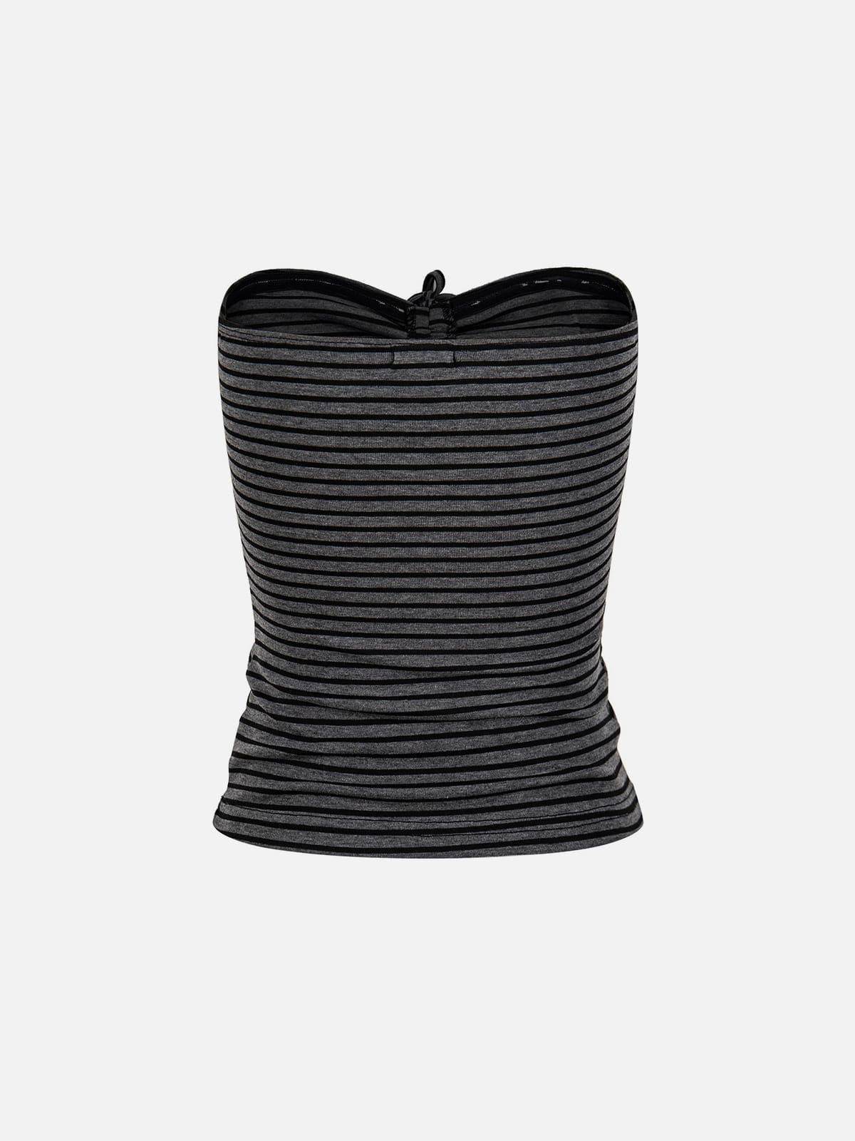 Aelfric Eden Stripe Lace-Up Tube Top