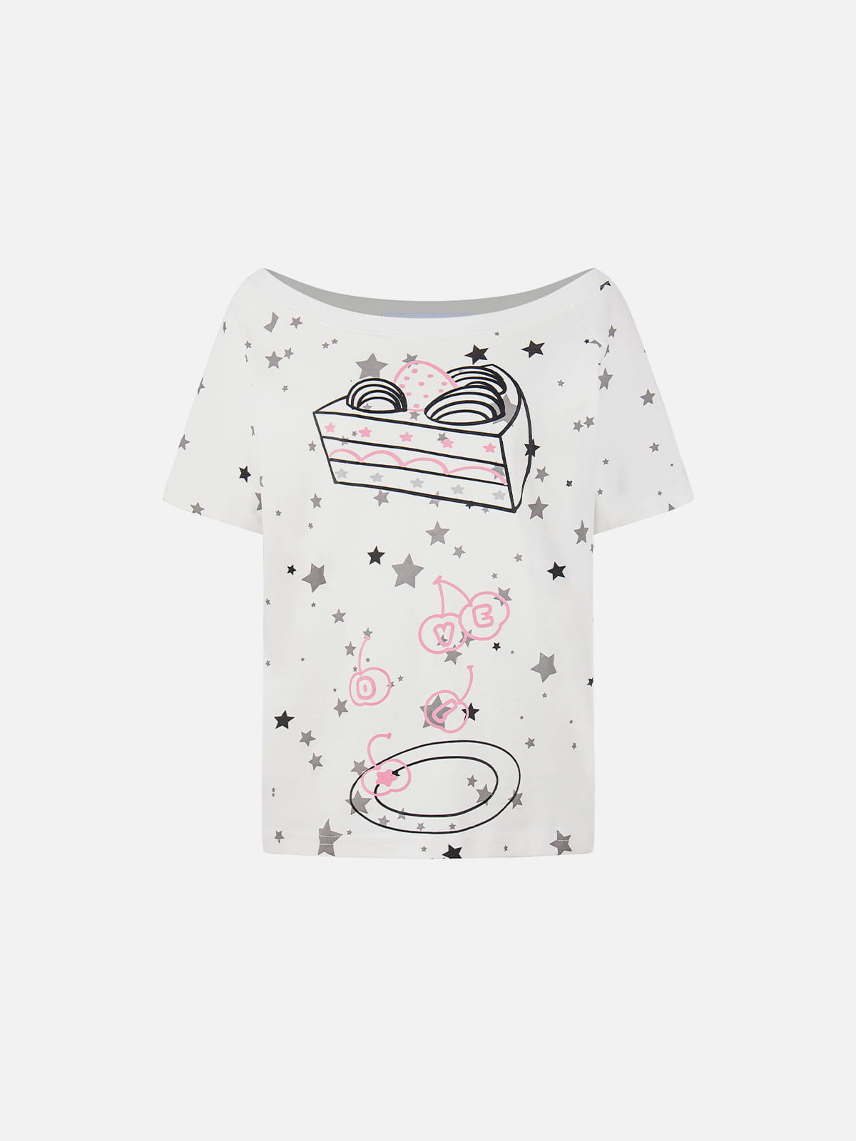 Aelfric Eden Star Off-Shoulder-T-Shirt