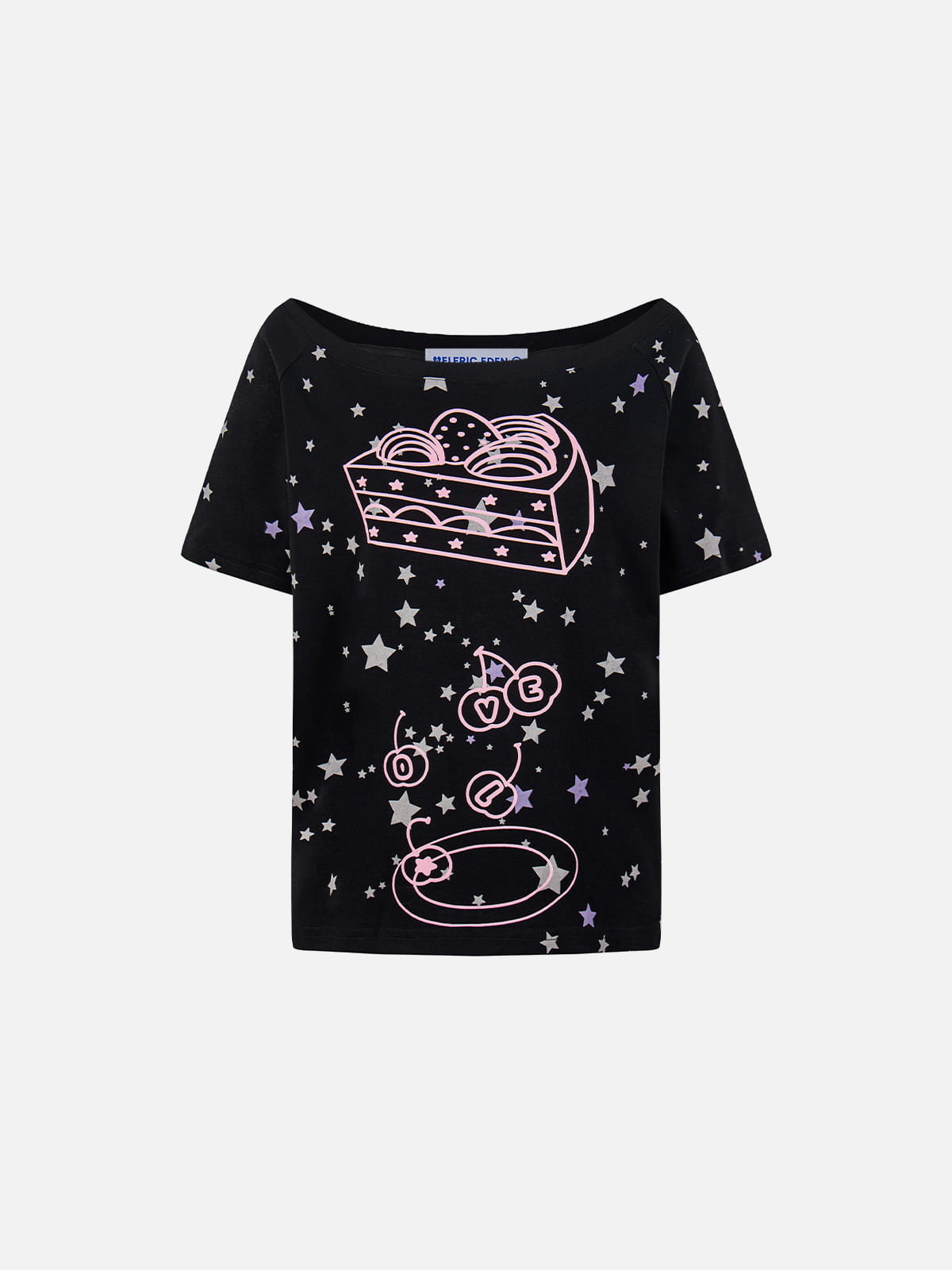 Aelfric Eden Star Off-Shoulder-T-Shirt
