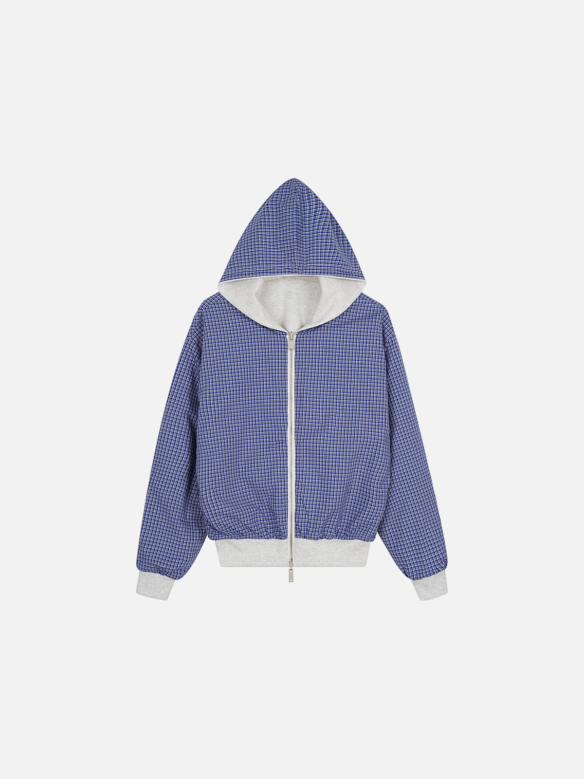 Aelfric Eden Reversible Plaid Zip Up Hoodie