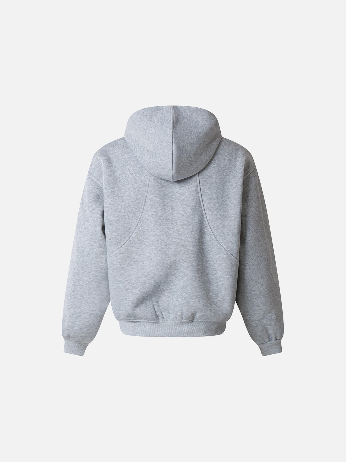 Sudadera con capucha y cremallera Aelfric Eden con costuras curvas