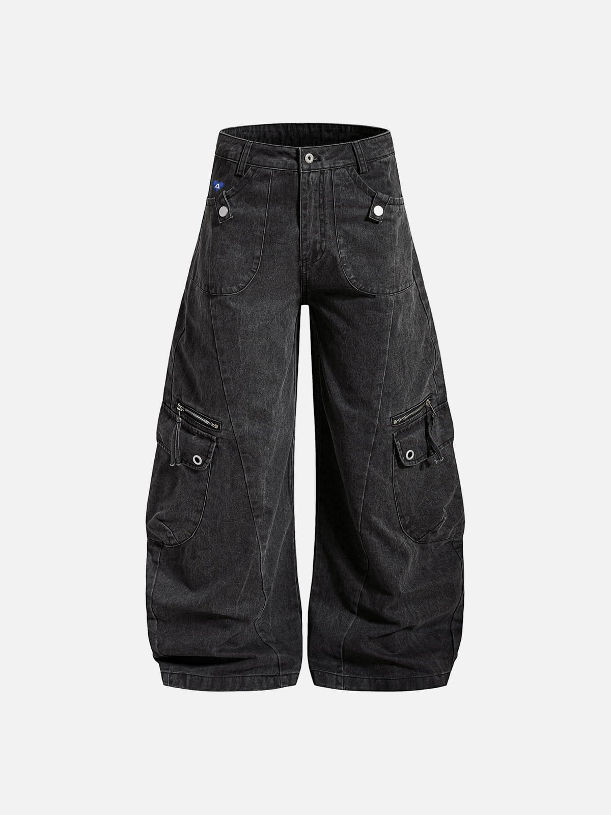 Aelfric Eden Multi Pocket Baggy Barrel Jeans