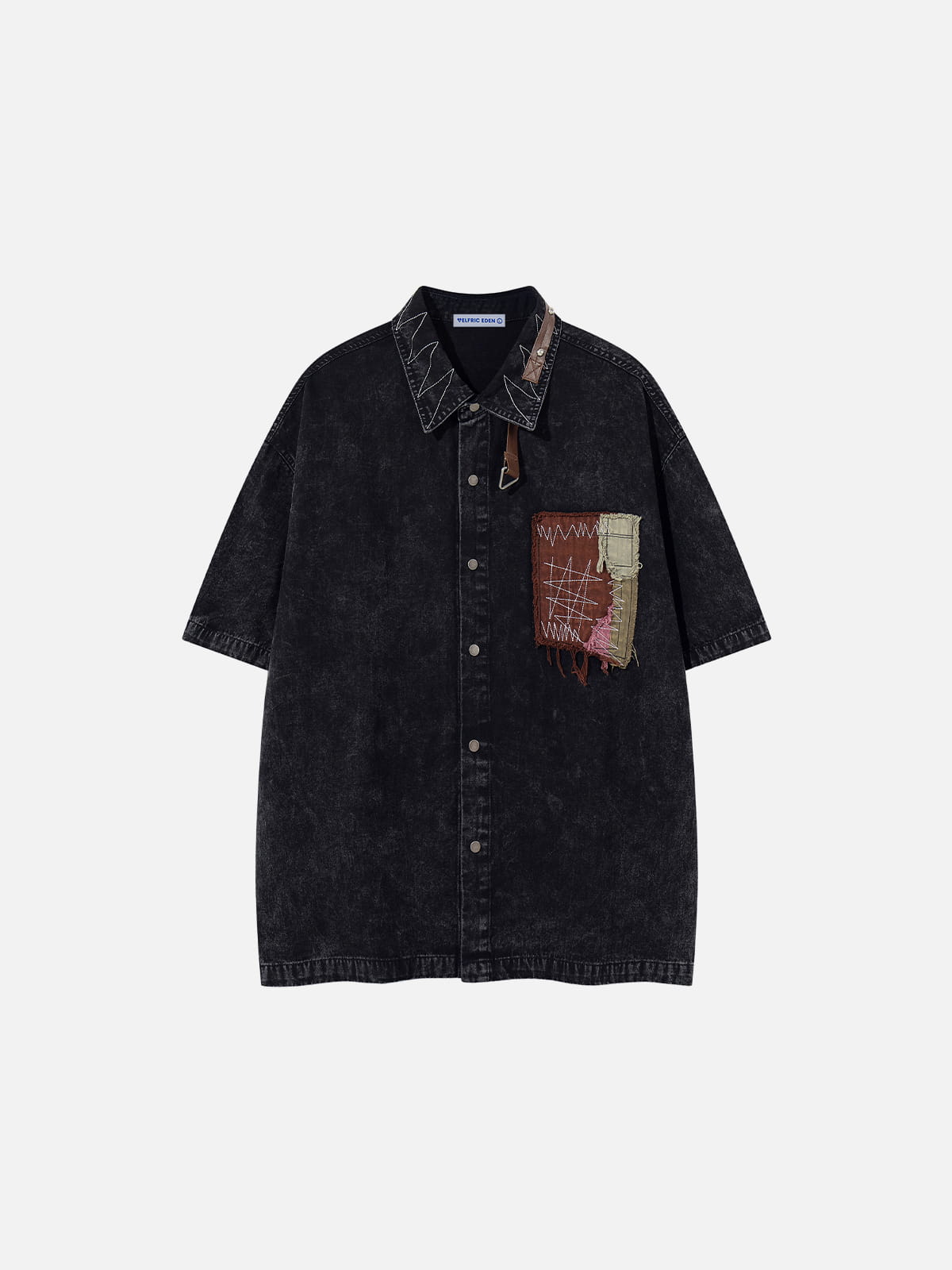 Aelfric Eden Patchwork Short Sleeve Shirt