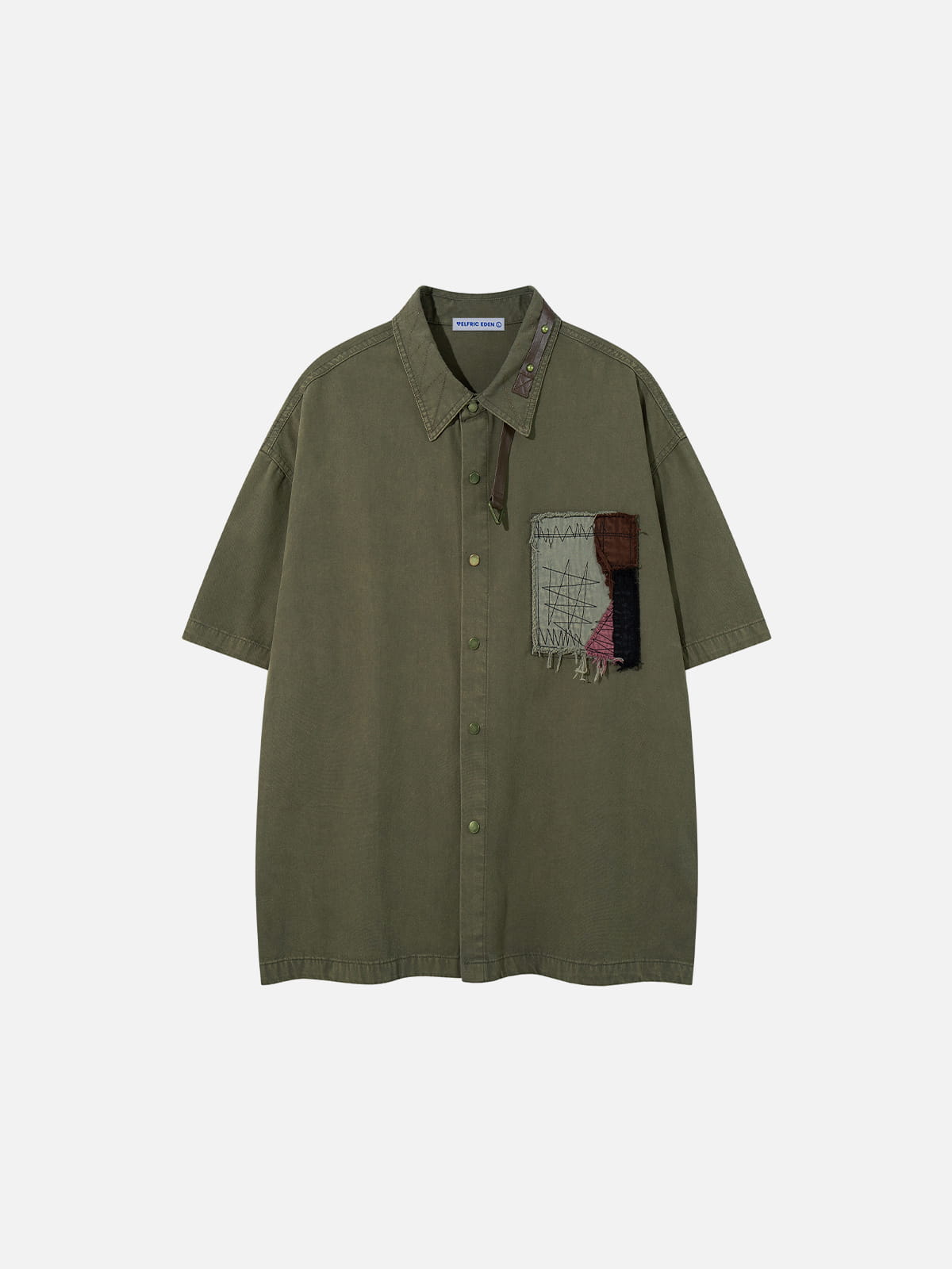 Aelfric Eden Patchwork Short Sleeve Shirt