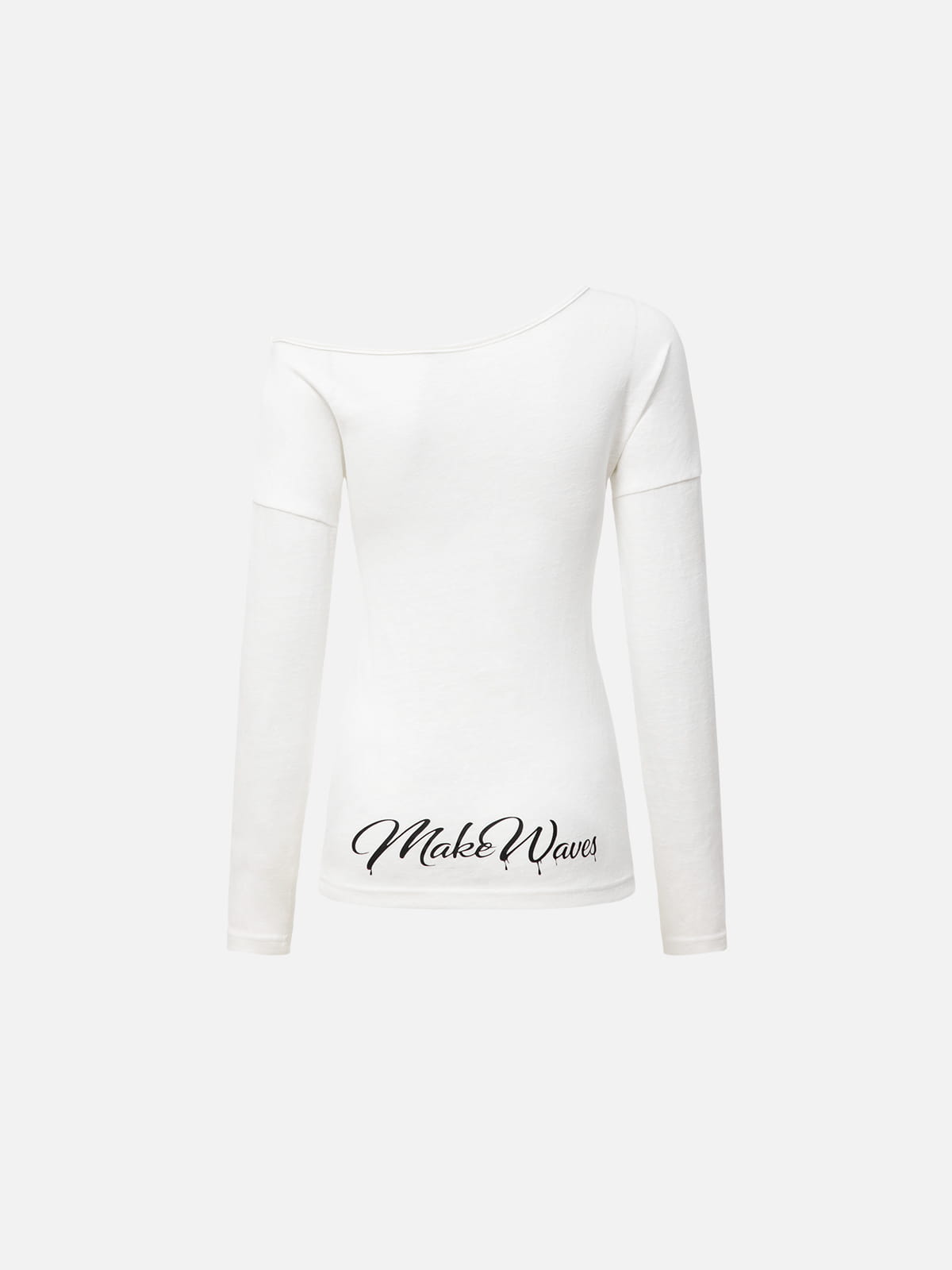 Aelfric Eden schulterfreies Langarmshirt