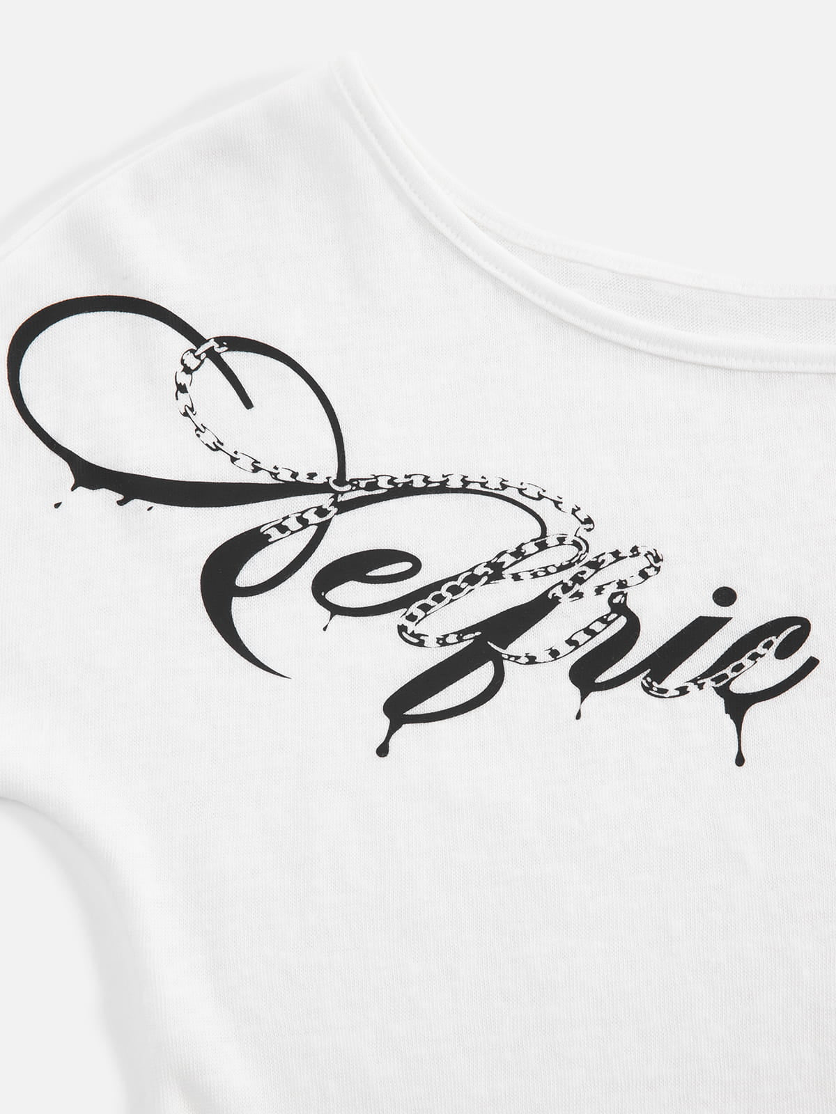 Aelfric Eden schulterfreies Langarmshirt