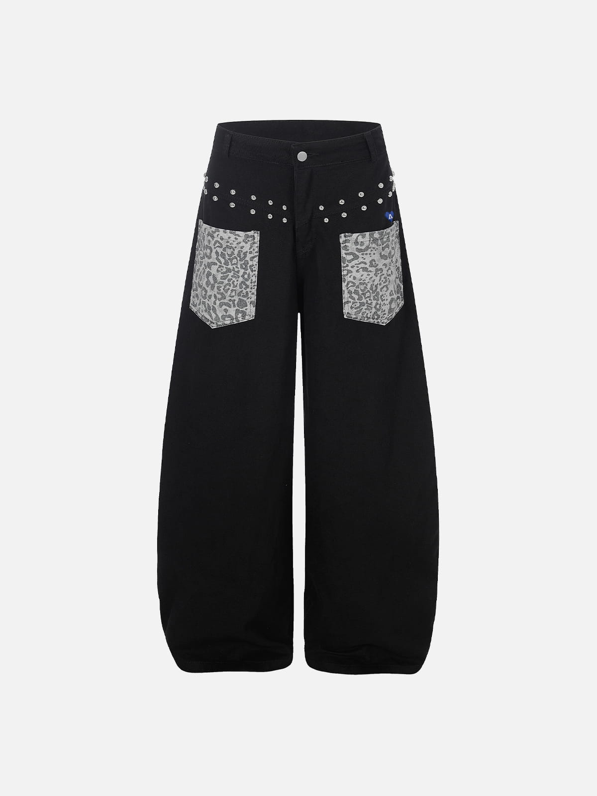 Aelfric Eden Leopard Pocket Baggy Barrel Pants