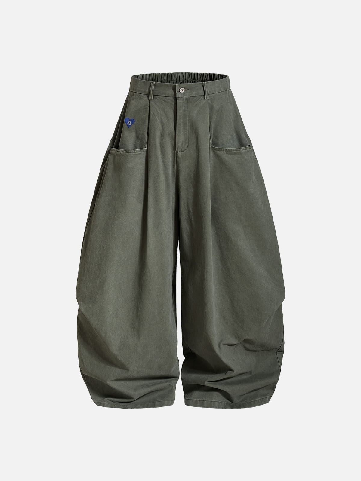 Aelfric Eden Pleated Pocket Baggy Barrel Pants