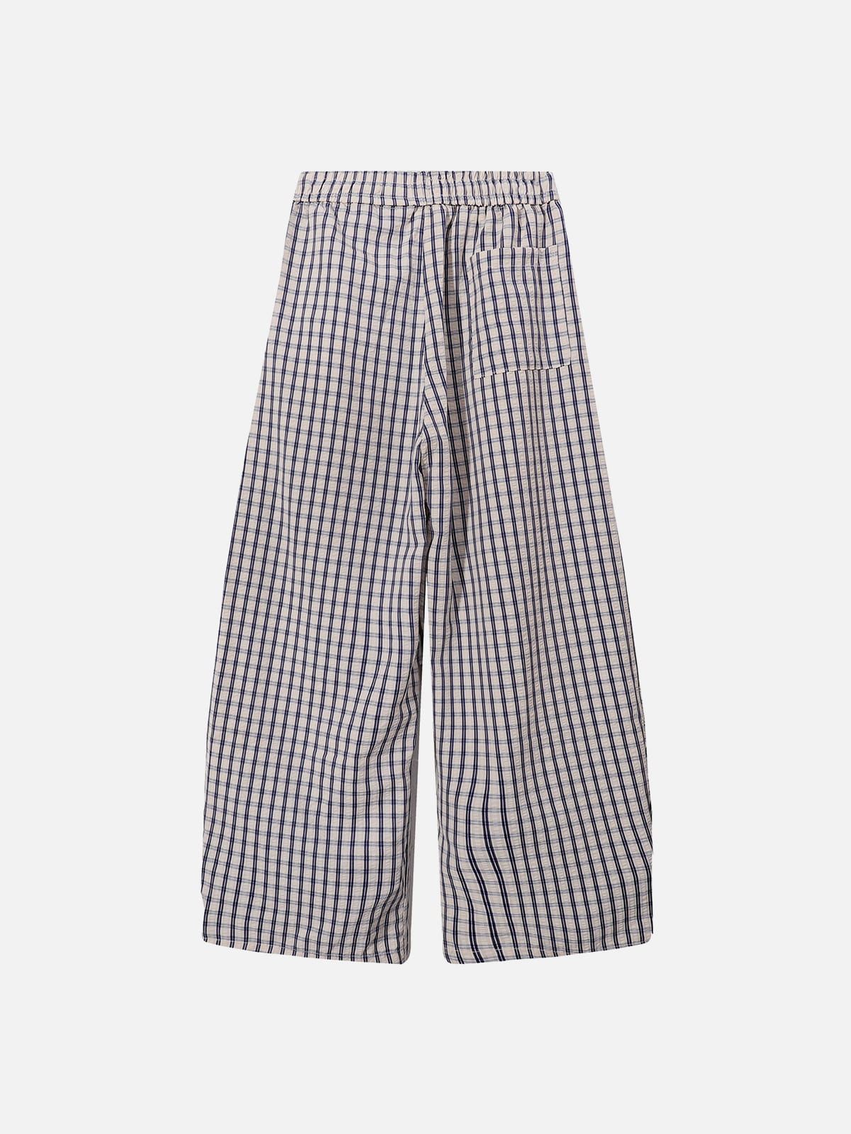 Aelfric Eden Plaid Charm Baggy Barrel Sweatpants