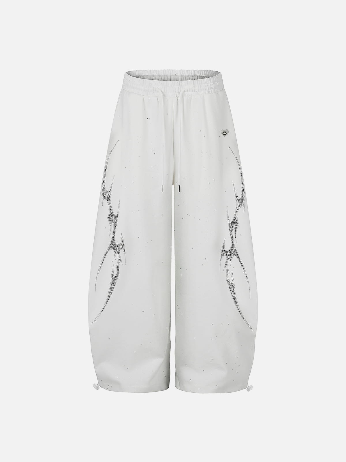 Aelfric Eden Rhinestone Thorn Baggy Barrel Sweatpants