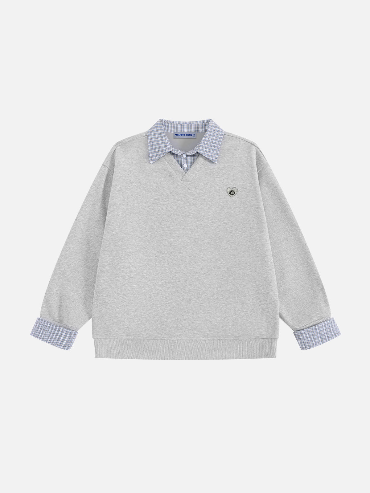 Aelfric Eden Boxy Layered Collar Sweatshirt