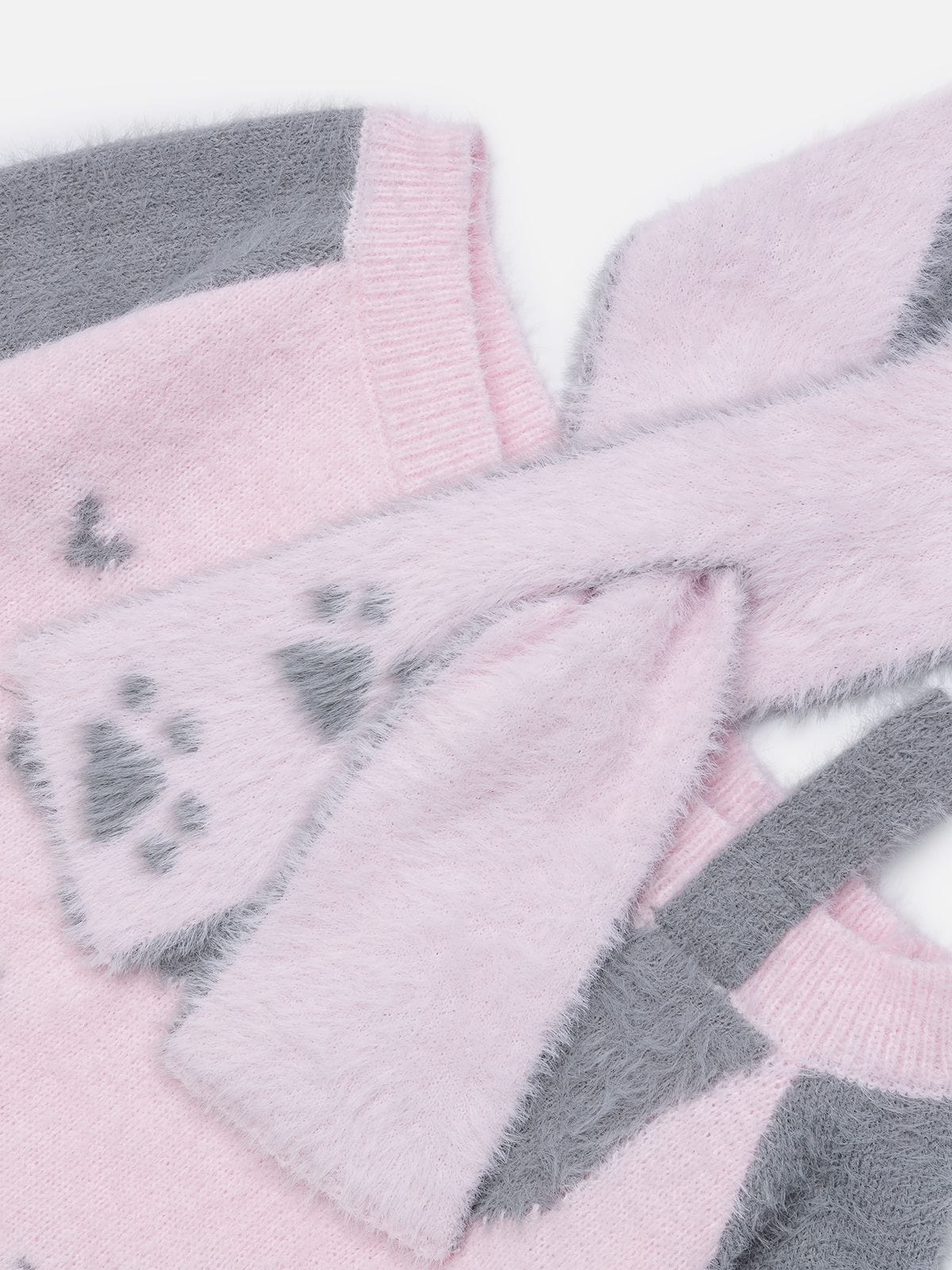 Cat Off-The-Shoulder Sweater