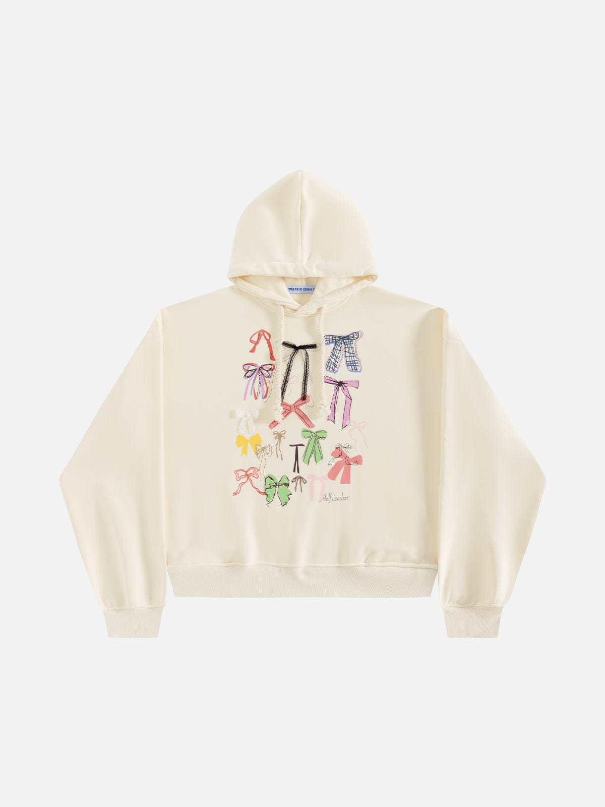 Sweat à capuche oversize Aelfric Eden avec nœud papillon