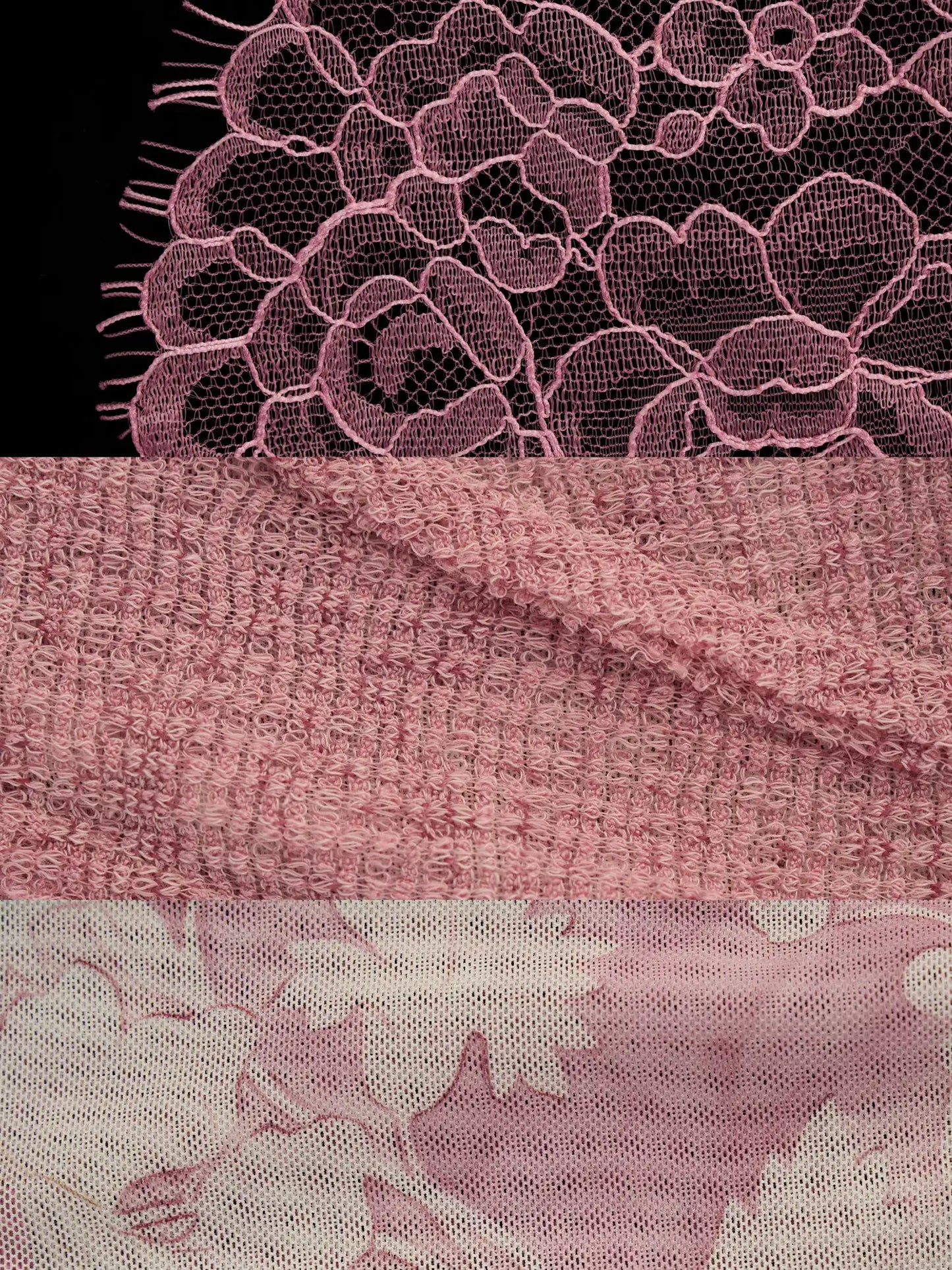 Dusty Rose Layered Gauze Bandeau Top