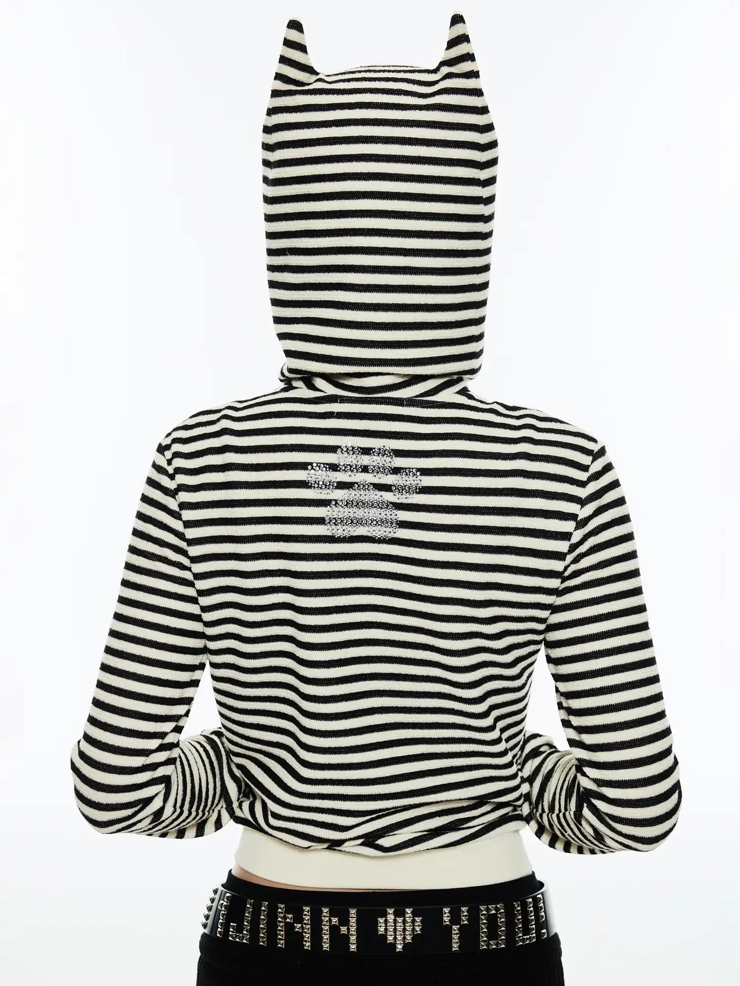 Midnight Meow Zip Up Cat Ear Hoodie