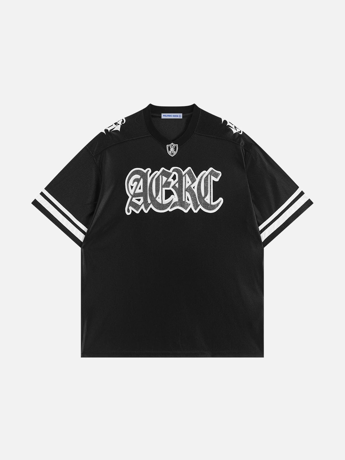 Aelfric Eden Hotfix Strass Fußballtrikot