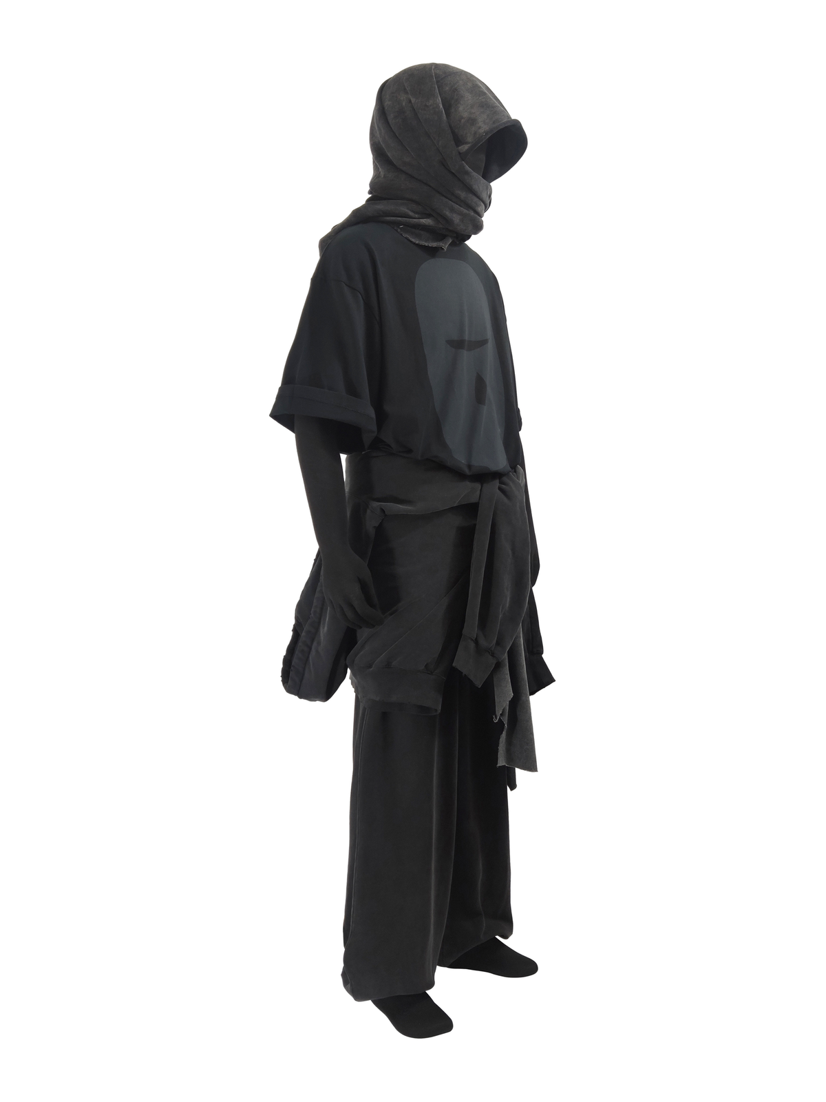 Black Moonlight Mask Tee product view 6