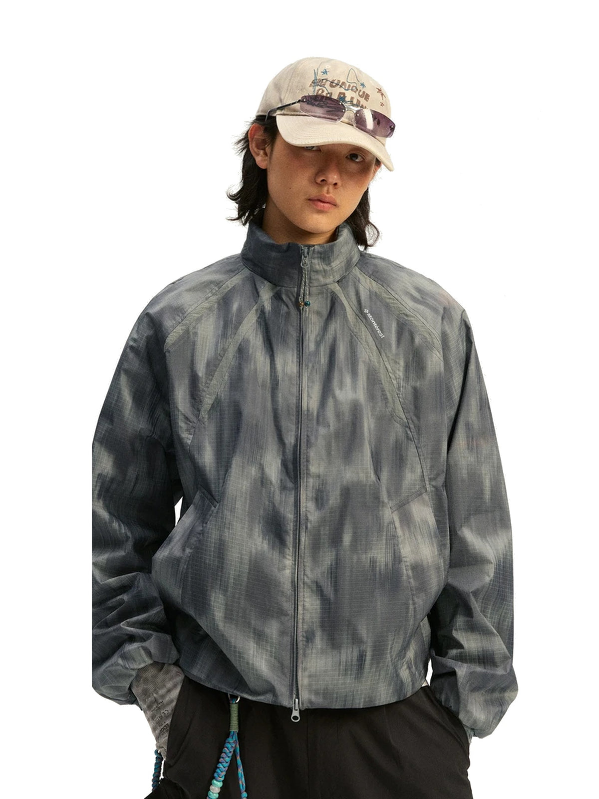 Camouflage Hooded Cropped Jacket product image