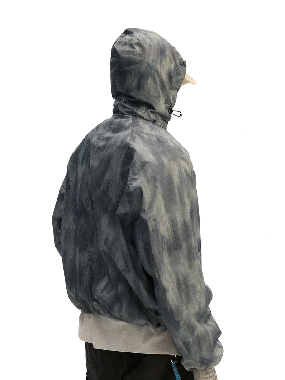 Camouflage Hooded Cropped Jacket product image