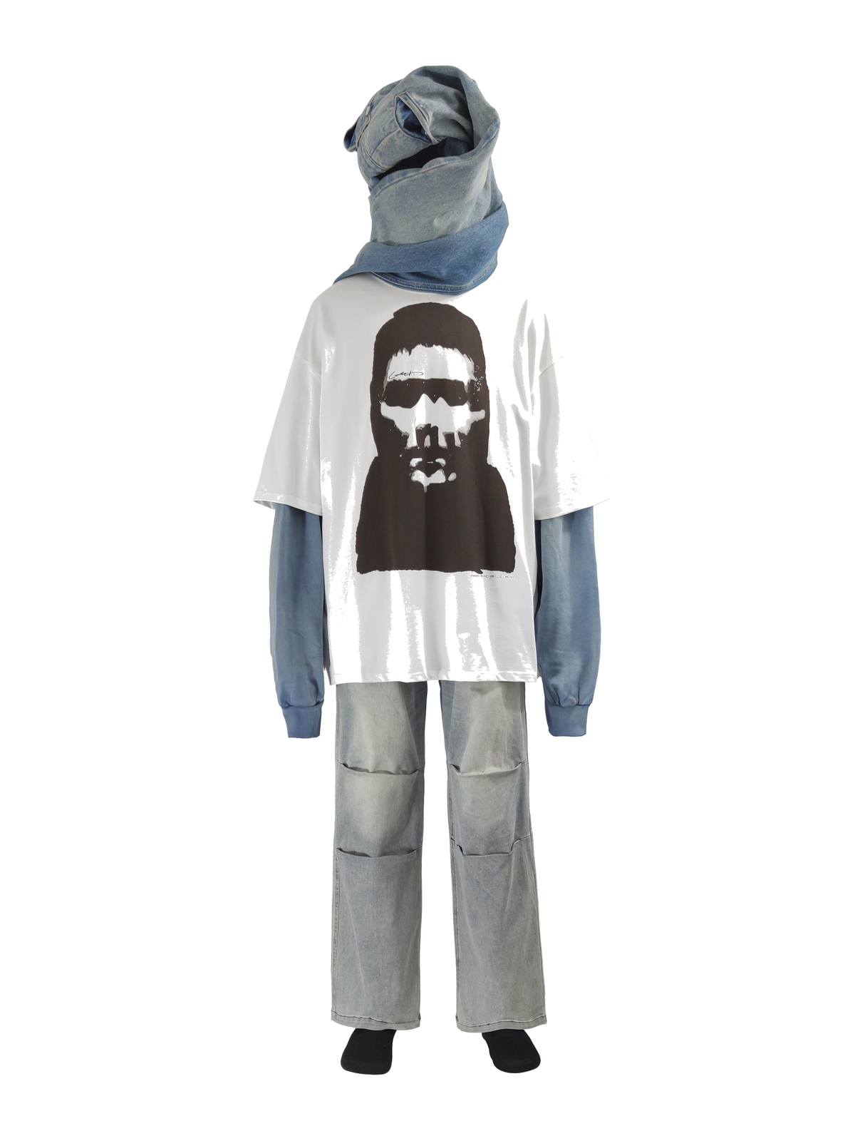 Chaos Portrait Graphic Tee product view 1