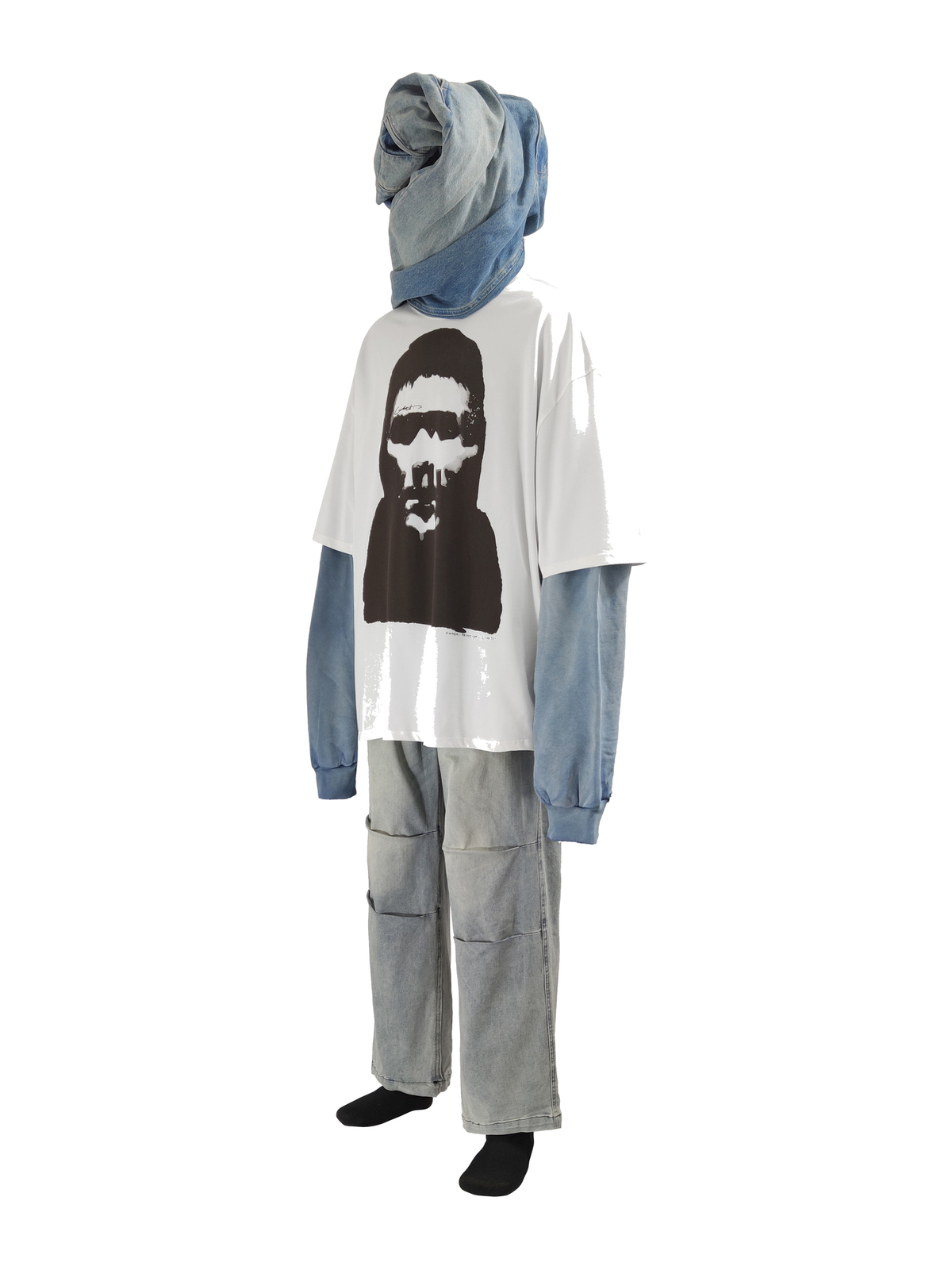 Chaos Portrait Graphic Tee product view 2