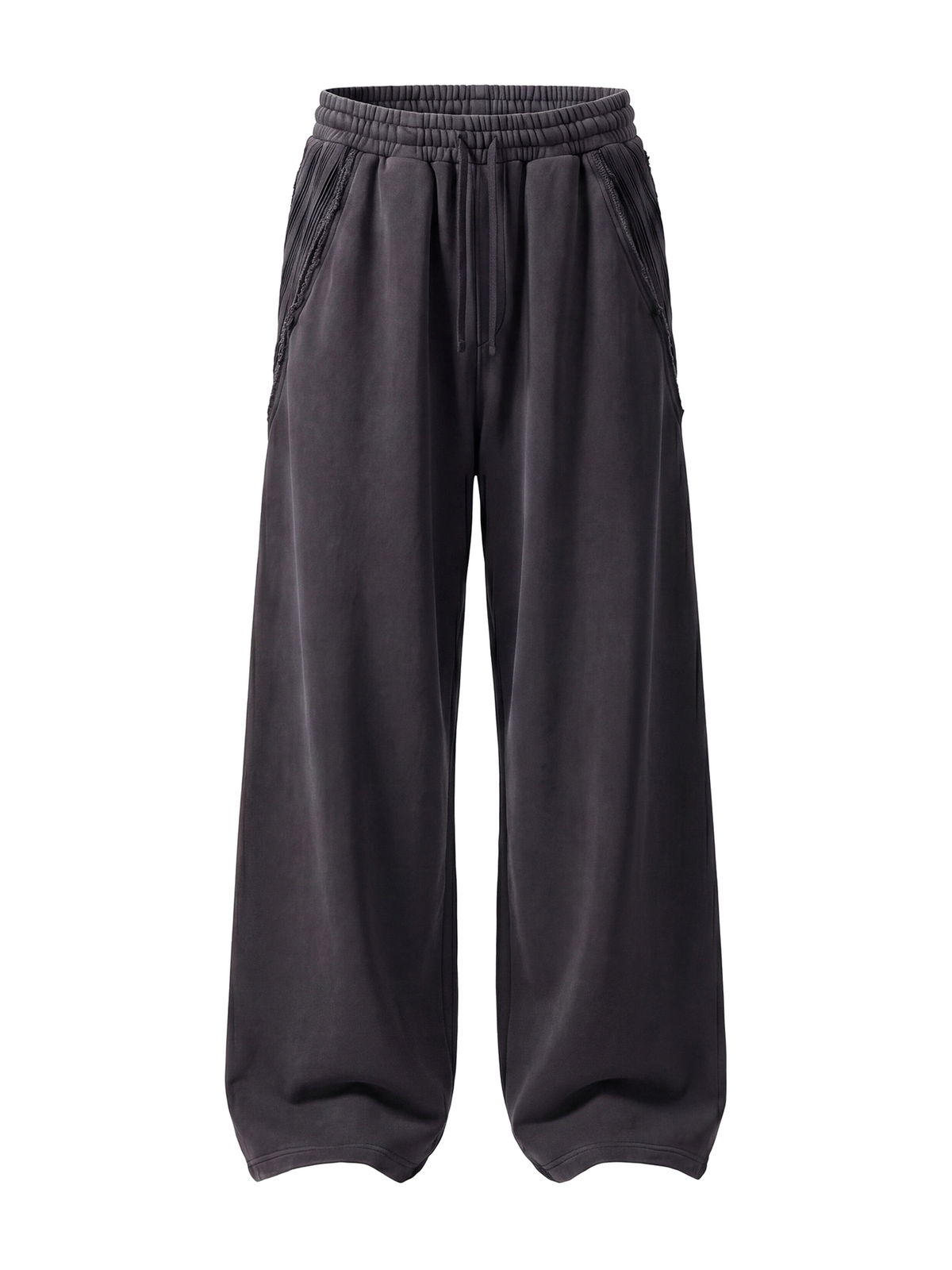 Distressed Tape Wide-Leg Sweatpants product view 2