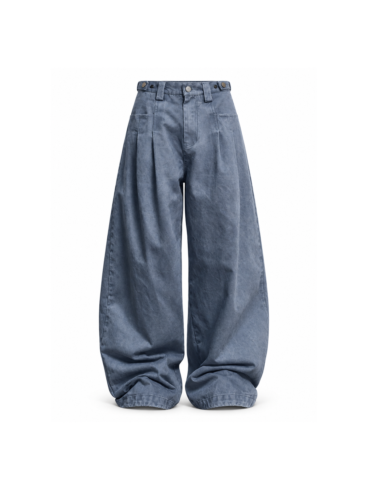 Embroidered Curved-Leg Utility Pants product image