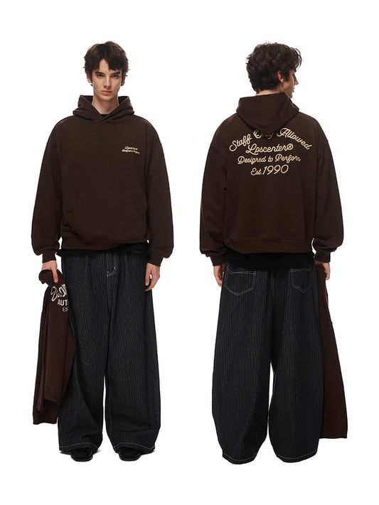 Embroidered Graphic Hooded Hoodie product image 1