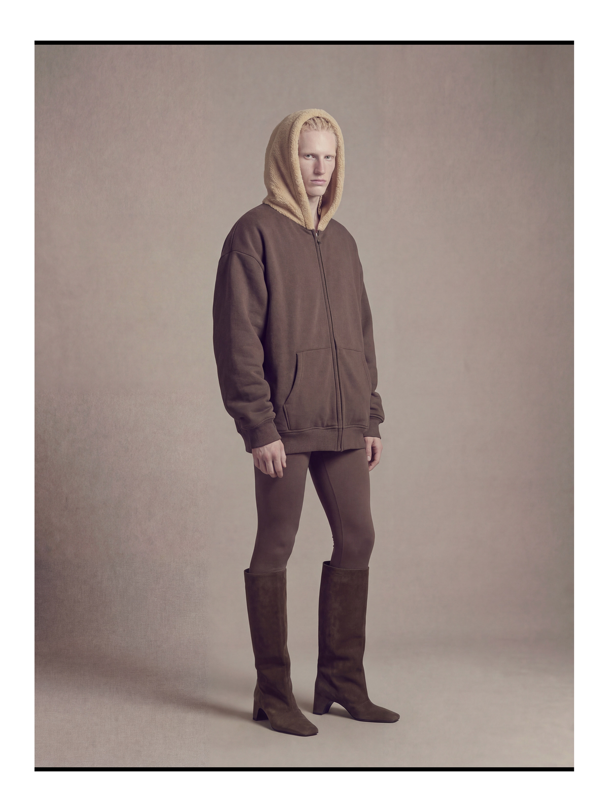 Fleece-Lined Zip Hoodie product view 3