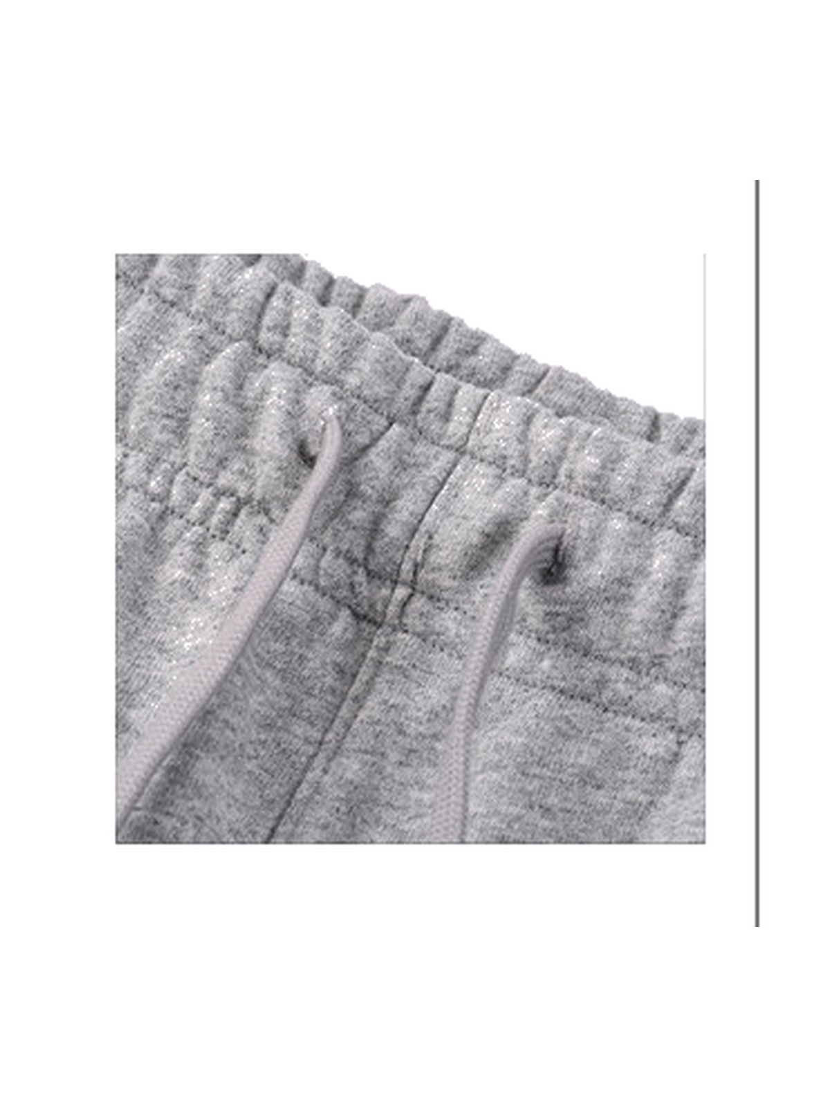 Frayed-Seam Straight-Leg Sweatpants product view 2
