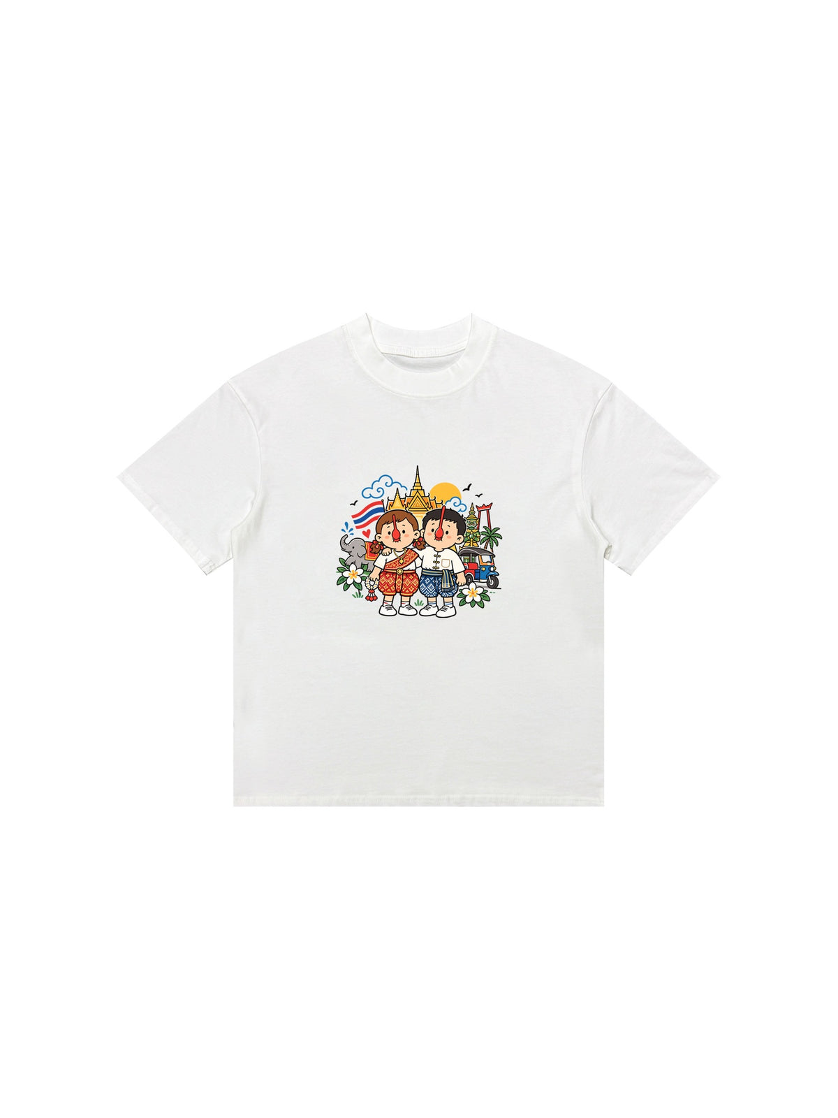 Friends Group Cartoon Graphic T-Shirt product image