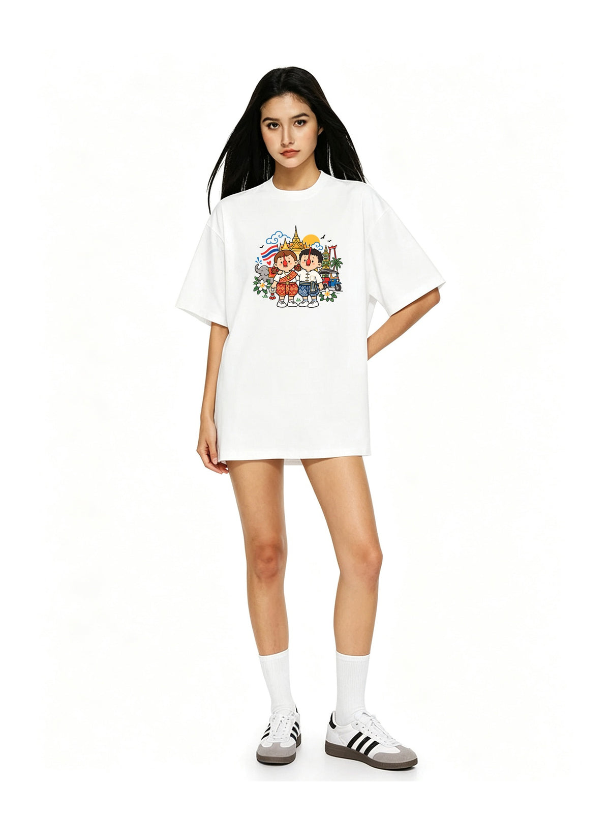Friends Group Cartoon Graphic T-Shirt product image