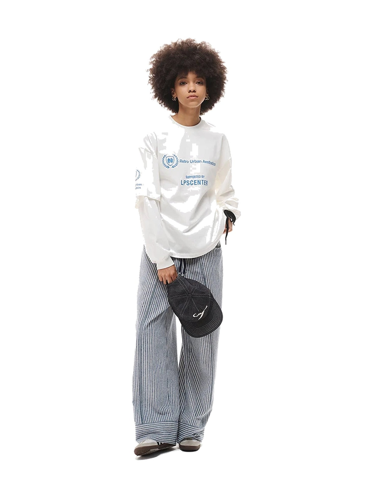 Graphic Layered-Look Long-Sleeve Tee product image 3