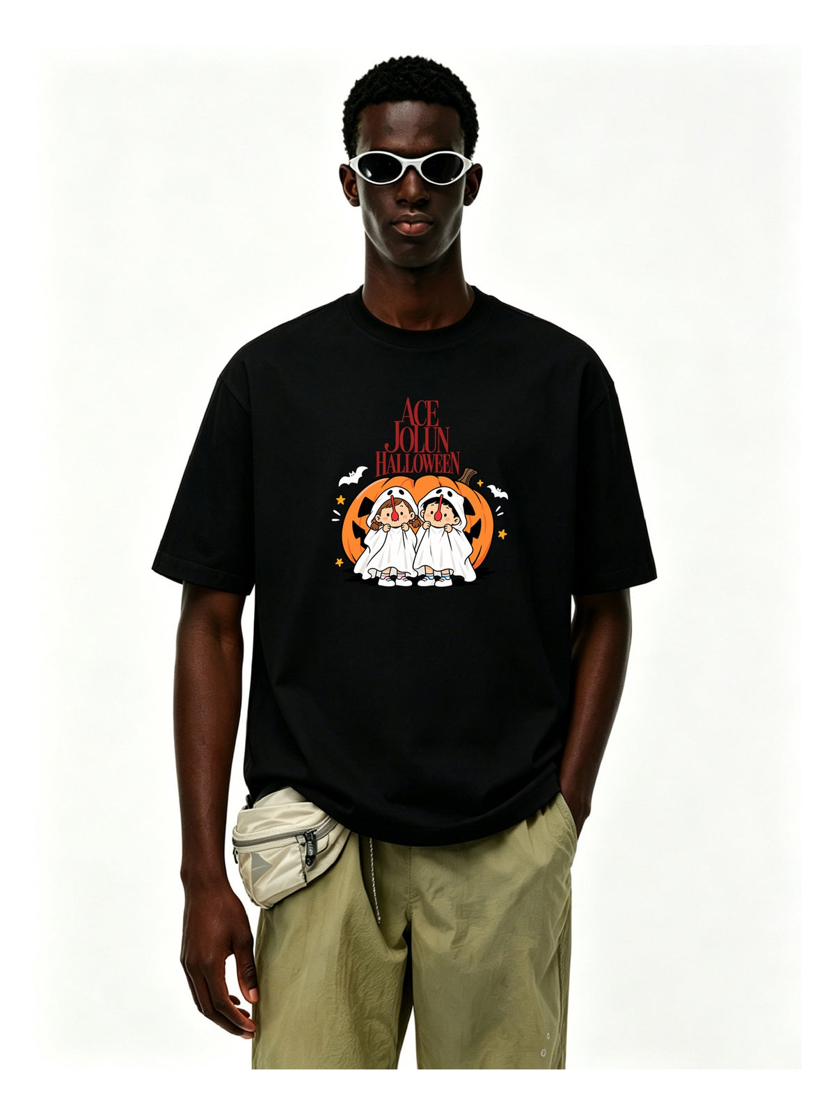 Halloween Pumpkin Friends Graphic T-Shirt product image