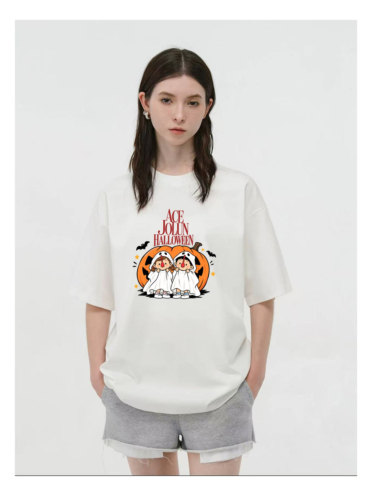 Halloween Pumpkin Friends Graphic T-Shirt product image