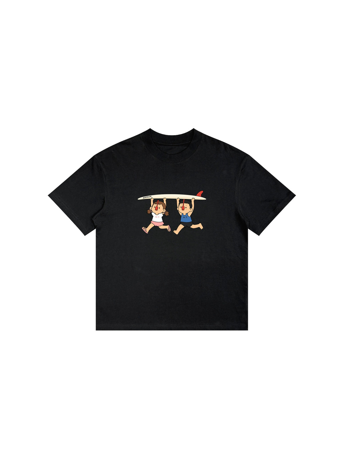 Hanging Friends Cartoon Graphic T-Shirt product image