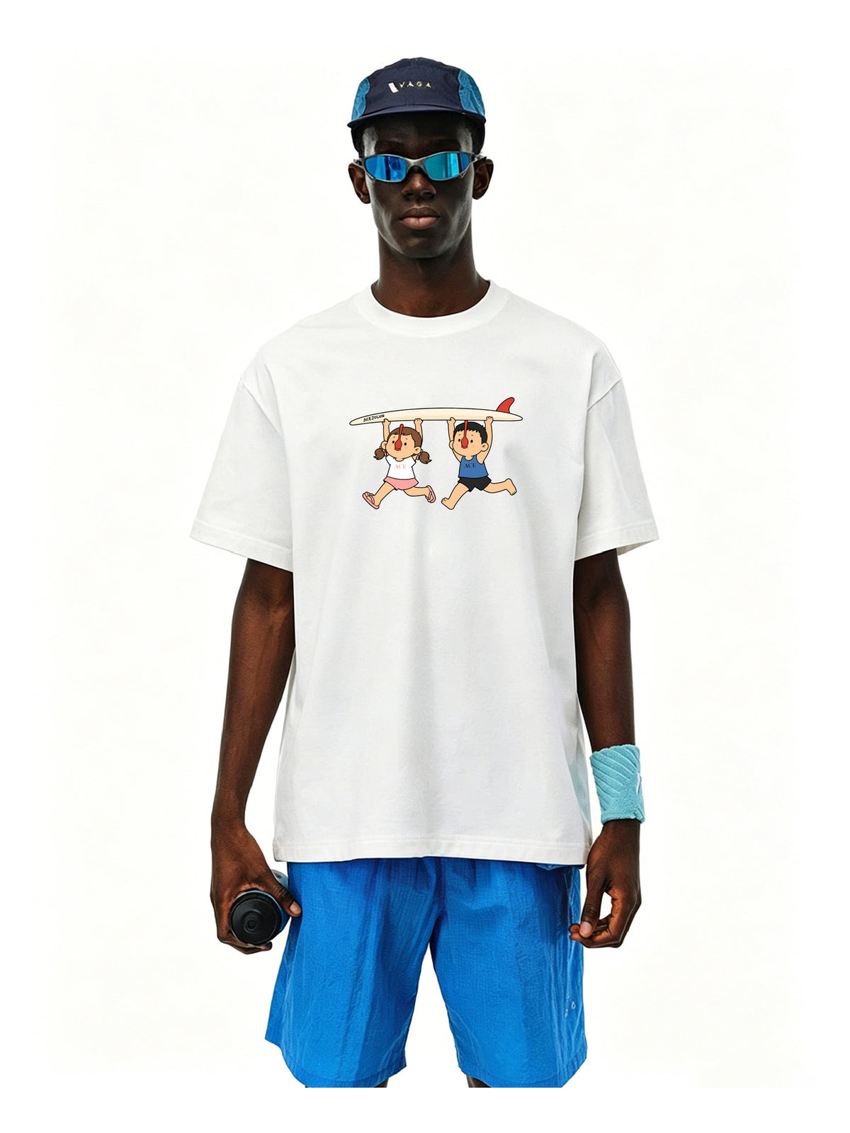 Hanging Friends Cartoon Graphic T-Shirt product image