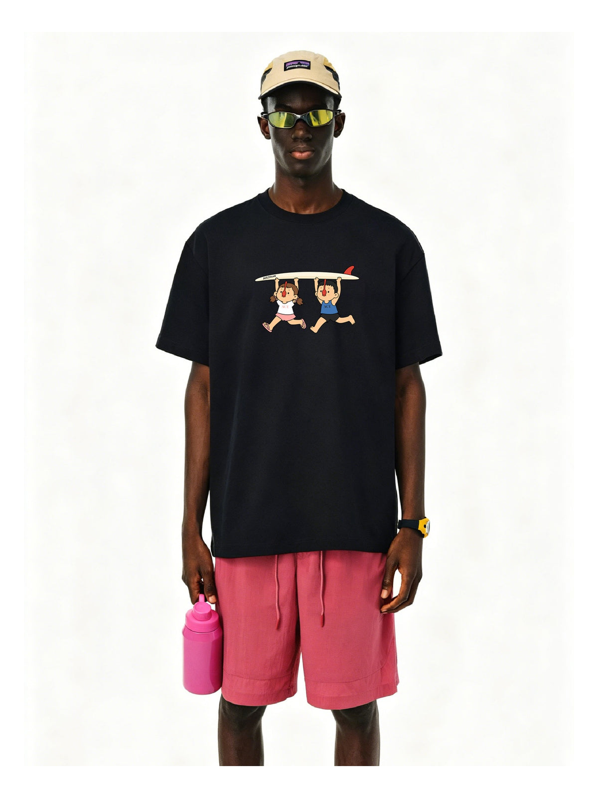Hanging Friends Cartoon Graphic T-Shirt product image